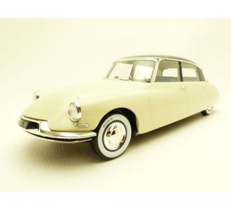 CITROEN DS19 SALON DE PARIS 1955 CHAMPAGNE & AUBERGINE 1/18 NOREV 181565 3551091815655