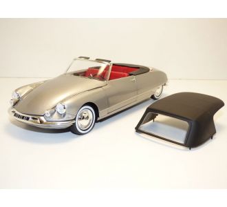CITROEN DS 19 CABRIOLET GRIS METAL NOREV 181598 1961 PEARL SILVER CONVERTIBLE DS19 3551091815983