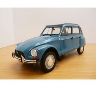 CITROEN DYANE 6 BLEU 1977 1/18 SOLIDO S1800301 BLUE BLAU AZUR BLU 2CV