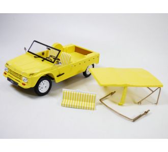 CITROEN MEHARI PLAGE jaune 1/18 1983 Norev 181801 3551091818014