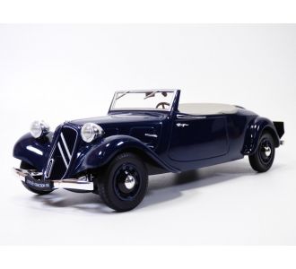CITROEN TRACTION cabriolet 11B bleu 1938 1/18 Norev AMC0191104 3551091911043 B0D1FYC912