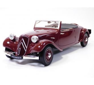 CITROEN TRACTION cabriolet 11B bleu 1938 1/18 Norev AMC0191104 3551091911043 B0D1FYC912