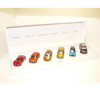 COFFRET x6 CONCEPT CAR RENAULT Dezir Captur R-Space Frendzy Twin'run Initiale Paris 1/43 NOREV 7711577893
