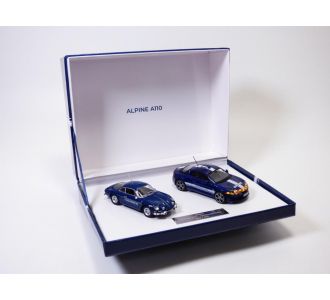 Coffret 2x ALPINE A110 GENDARMERIE 1/43 Norev 517880 3551095178800
