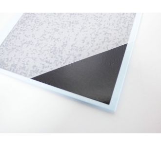 Décalcomanies plaque carbone 190x130mm 1/43 1/24 1/18 Zoomon ZT039