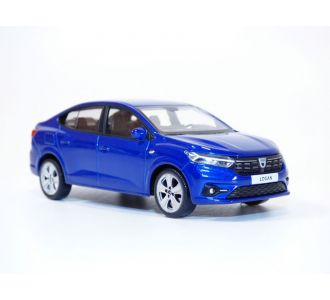 DACIA LOGAN bleu Iron 2021 1/43 Norev 509042 3551095090423