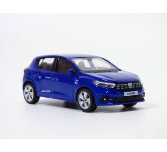 DACIA SANDERO II bleu Iron 1/43 2021 Norev 7711945257 7711697594