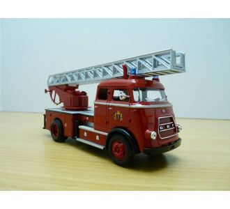 CAMION de POMPIER GRANDE ECHELLE DAF A1600 1962 1/43 YATMING SIGNATURE 43016 SAPEURS POMPIER AMSTERDAM