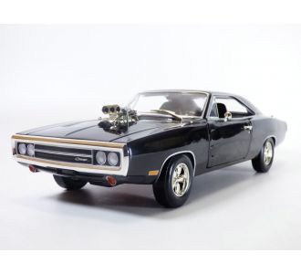 DODGE CHARGER R/T 1970 noir avec moteur sortant 1/18 Greenlight 19122 film fast and furious 810087061050 B00R2JVIBC