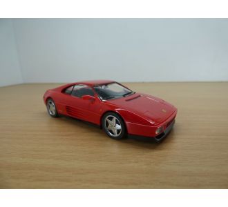 FERRARI 348TB COUPE ROUGE 1/43 FERRARI RED ROT ROSSO ROJO HERPA 1010 1989