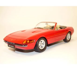 FERRARI 365 GTS/4 cabriolet Spider rouge 1971 serie 2 1/18 KKSCALE KKDC180621 4260699760265 B0949RN7QC