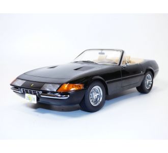 FERRARI 365 GTS/4 cabriolet spider noir film 2 FLICS A MIAMI 1/18 1969 Kkscale KKDC180612 4260699760258 B08YWBVNXP MIAMI VICE MOVIE CAR