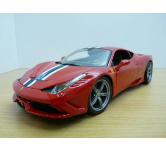 FERRARI 458 SPECIALE 1/18 BURAGO 18-16002R FERRARI RED ROSSO ROT ROJO 2014 V8 2014