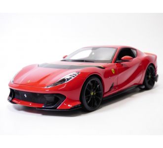 FERRARI 812 COMPETIZIONE rouge 2021 1/18 Burago 18-16019RD 4893993160198
