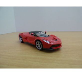 LA FERRARI ROUGE 1/43 BURAGO 36902 FERRARI RED ROSSO ROT ROJO 2014 SUPERCAR SIGNATURE 18-36902 4893993369027