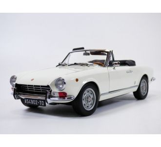 FIAT 124 SPIDER blanc 1968 1/18 BS Sunstar 4902 657440049023
