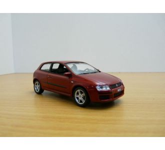 FIAT STILO ROUGE SCYLIA 3 PORTES 2005 1/43 NOREV 771011 RED ROT ROSSO ROJO