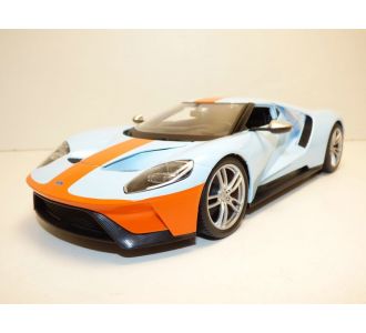 FORD GT 2017 BLEU ET ORANGE GULF 1/18 GT40 MAISTO 31834 0090159313847 B01ARERP4C