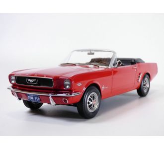 FORD MUSTANG cabriolet 1966 rouge 1/18 Norev 182810 3551091828105 B09S6VFRF3