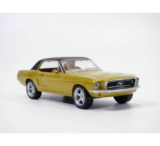 FORD MUSTANG coupé gold 1968 1/43 Norev Jet car 270569 3551092705696