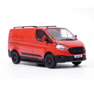 FORD TRANSIT Custom Trail 2.0 rouge Race 1/43 L1H1 Vanguards VA15102 phase II 2 5063129005979