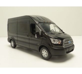 FORD TRANSIT FOURGON TOLE NOIR TOIT REHAUSSE 2015 1/43 GREENLIGHT 86084 V363 BLACK SCHWARTZ NERO NEGRO 812982027971 B0757CZ94C