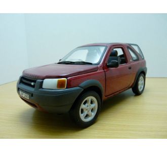 LAND ROVER FREELANDER COURT ROUGE BORDEAUX 1998 HARD TOP 1/18 ERTL 07885 RED ROT