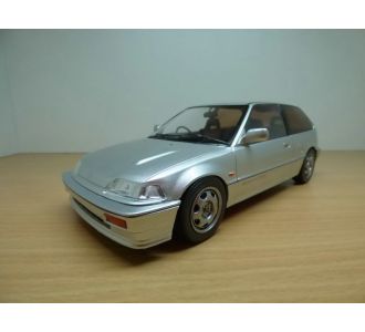 HONDA CIVIC EF3 SI 1987 GRIS METALLISE 1/18 TRIPLE 9 T9-1800100 SILVER SILBER ZLBER