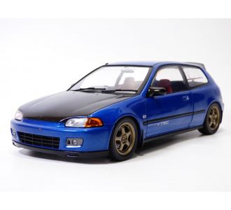 HONDA CIVIC EG6 Works bleu Cobalt 1991 1/18 Solido S1810406 3663506041839