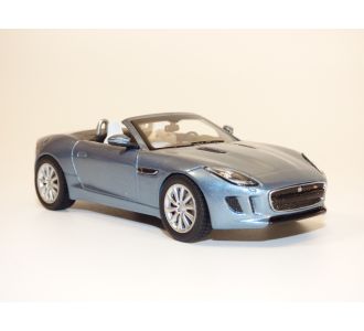 JAGUAR F-TYPE CABRIOLET V8S GRIS SATELLITE / BLEU METALLISE 1/43 IXO RN 141280 50JDCAFT B07QRLG7J7