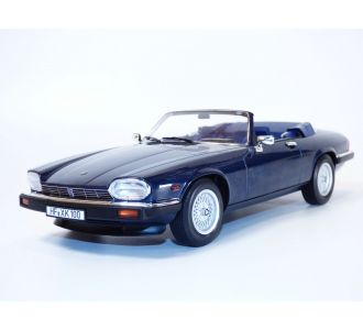 JAGUAR XJS V12 5.3l H.E. cabriolet bleu 1/18 1988 Norev 182636 3551091826361 B0BPMZXYZ2