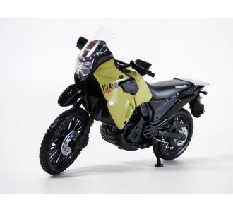 Moto KAWASAKI KLR650 vert 1/18 2022 Maisto 21836 8719247769336