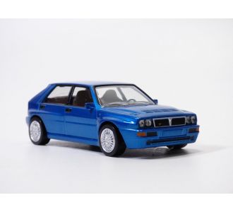 LANCIA DELTA HF INTEGRALE Evo 2 bleu Lagos 1/43 Norev Jet Car 780093 3551097800938