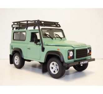 LAND ROVER DEFENDER 90 VERT TOIT BLANC ET GALERIE 1/24 WELLY 22498 GROEN GREEN VERDE 4045591040123 B07J2PHWS6