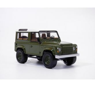 LAND ROVER DEFENDER 90 vert fonçé 1/43 1995 Norev Jet car 845108 3551098451085