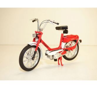 CYCLOMOTEUR MALAGUTI DRIBBLING ROUGE ET BLANC 1971 1/18 ATLAS AHMSM006 3665369036182 B085W2T8DZ