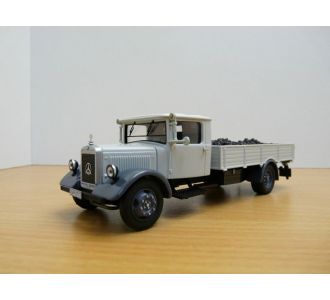CAMION MERCEDES BENZ LO2750 CHARBONNIER PLATEAU LIVRAISON CHARBON 1/43 PREMIUM CLASSIXXS 12601 TRUCK PRITSCHENWAGEN UTILITAIRE