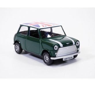 MINI COOPER classic vert british & drapeau anglais 1/36 Corgi GS82112 5055286670466 B083SX3PPH