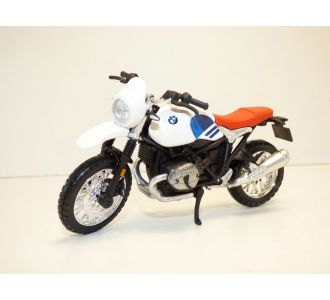 MOTO BMW R NINE T URBAN GS BLANC 1/18 BURAGO 18-51069 8719247525673