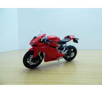 MOTO DUCATI 1199 PANIGALE ROUGE 2012 1/18 MAISTO 20-11092R RED ROT ROSSO ROJO