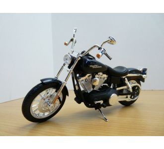 HARLEY DAVIDSON 2006 FXDBI DYNA STREET BOB bleu 1/12 MAISTO 32325 MODELCAR MINIATURE CADEAU MOTO MINIATURE JOUET MOTORRAD HD