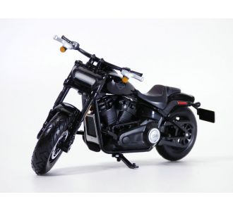 Moto HARLEY DAVIDSON FAT BOB 114 noir 1/18 Maisto 20-22937 8719247865113