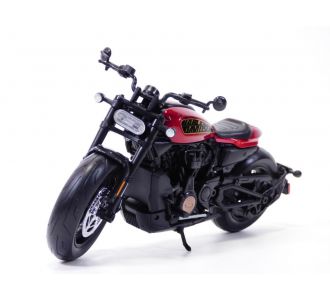 MOTO HARLEY DAVIDSON SPORSTER IRON 883 JAUNE 2014 1/18 MAISTO 19137 7424628158142 B08HND6Y6G