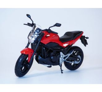 Moto HONDA NC750S rouge 2018 1/18 WELLY 12854 7424619386370 B08KDWZSK1