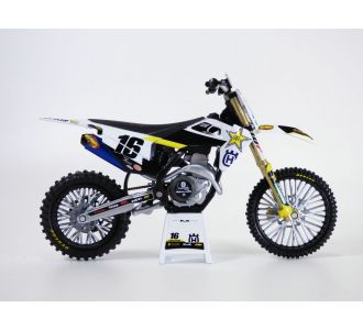 Moto HUSQVARNA FC450 n°16 Zach OSBORNE 1/12 2022 NewRay 58243 0093577582437