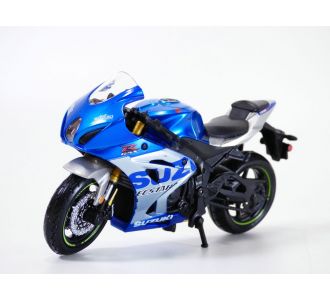 Moto SUZUKI GSX-R1000R bleu 2021 1/18 Burago 18-51088 8719247768889