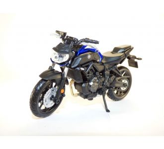 MOTO YAMAHA MT07 BLEU 2018 1/18 MAISTO 18855 MT-07 8719247528094