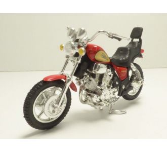MOTO YAMAHA XV1000 VIRAGO ROUGE 1986 1/18 MOTORMAX 423 661732762057