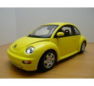 VOLKSWAGEN NEW BEETLE jaune GATE 1/18 1999 YELLOW GEEL AMARILLO