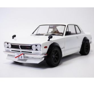 NISSAN SKYLINE C10 HAKOSUKA blanc perle 1970 1/18 Solido S1813001 KPGC10 GTR 3663506042621